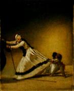 Francisco de Goya Scene from the palace of the Duchess of Alba Sweden oil painting artist